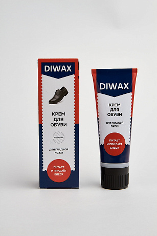 DIWAX Крем для обуви в тубе с губкой БЕСЦВЕТНЫЙ 75мл DIWAX цвет 