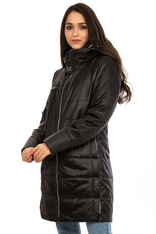 GRACE 5105 ЧЕРН. Плащ женский GRACE цвет Черный