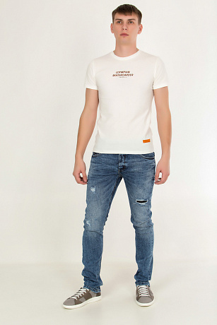 TYHO JEANS 222 Джинсы мужские CHEERDUCK цвет Синий