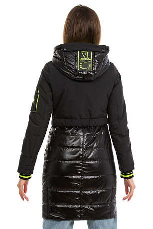 GRACE 8023 ЧЕРН. Плащ женский GRACE цвет Черный