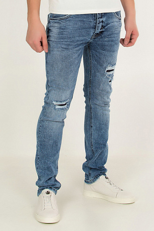 TYHO JEANS 217 Джинсы мужские CHEERDUCK цвет Синий