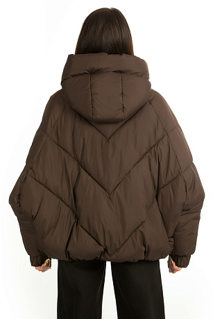 CHEERDUCK/2025 KD-57T КОРИЧНЕВЫЙ Куртка д/с CHEERDUCK цвет Коричневый