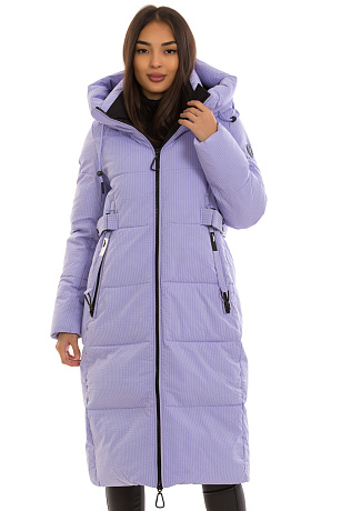 YIMOSIS D1385 ФИОЛЕТОВЫЙ Пуховик женский YIMOSIS цвет Фиолетовый
