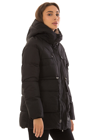 CHEERDUCK/2030 K806 ЧЕРНЫЙ Куртка женская CHEERDUCK цвет Черный
