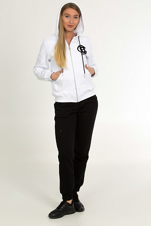 BALDININI AFWR14001 WHITE Худи женское BALDININI цвет Белый