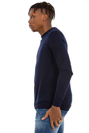 BALDININI MU01 BLUE Джемпер мужской BALDININI цвет Синий