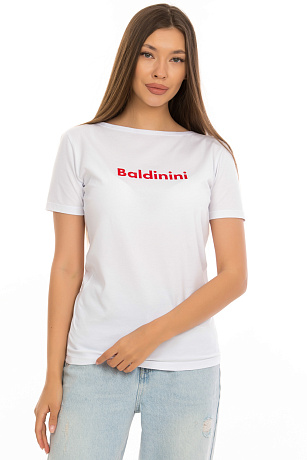BALDININI A1DTS02A BIANCO Футболка женская BALDININI цвет Белый