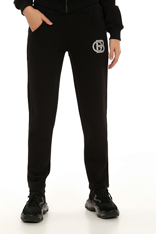 BALDININI PTD01 NERO Брюки женские спортивные BALDININI цвет Черный