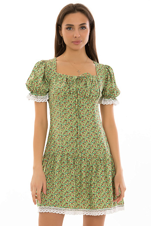 CHEERDUCK/Charm 7548 ЗЕЛЕНЫЙ Платье  CHEERDUCK цвет Зеленый