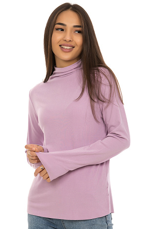 YY.SHOP 1172 ФИОЛЕТ. Водолазка женская CHEERDUCK цвет Фиолетовый