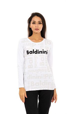 BALDININI TSD10L WHITE Лонгслив женский BALDININI цвет Белый