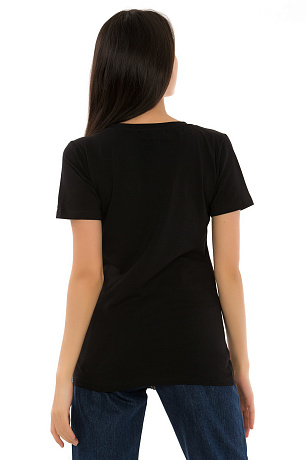 BALDININI TSD10 NERO Футболка женская BALDININI цвет Черный