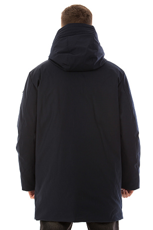 BALDININI E5B001XXPGAB1616 Пуховик мужской BALDININI цвет Синий