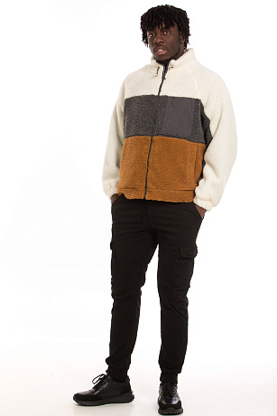 CHEERDUCK/GuaZ 6903 МНОГОЦВЕТНЫЙ Куртка мужская CHEERDUCK цвет Белый