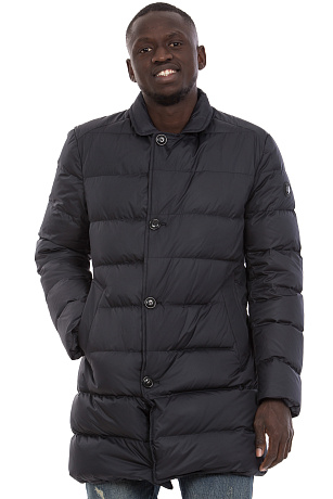 BALDININI E2B419POLP1515 BLACK Пуховик мужской BALDININI цвет Черный
