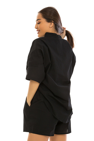 CHEER&DUCK/2025 6611 ЧЕРНЫЙ Костюм летний CHEERDUCK цвет Черный