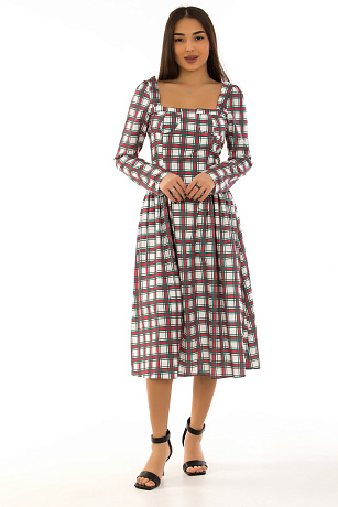 CHEERDUCK/2C19 1123 КРАСНЫЙ Платье  CHEERDUCK цвет Красный