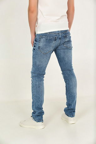 TYHO JEANS 217 Джинсы мужские CHEERDUCK цвет Синий