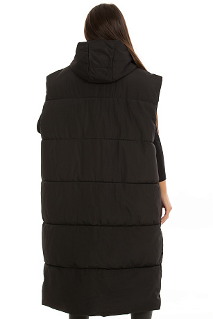 CHEERDUCK/2025 817 ЧЕРНЫЙ  Жилет женский CHEERDUCK цвет Черный