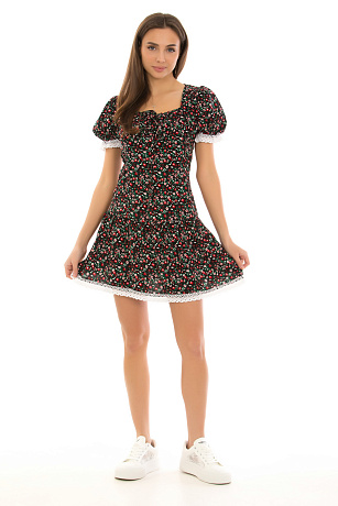 CHEERDUCK/Charm 7548 ЧЕРНЫЙ Платье  CHEERDUCK цвет Черный