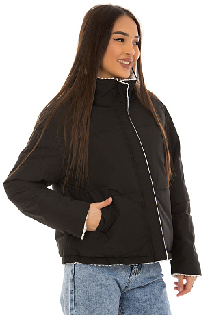 CHEERDUCK/B57 A286 ЧЕРНЫЙ Куртка женская CHEERDUCK цвет Черный