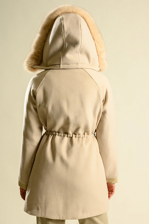 BELLABOA 115 BEIGE Пальто женское BELLABOA цвет Бежевый