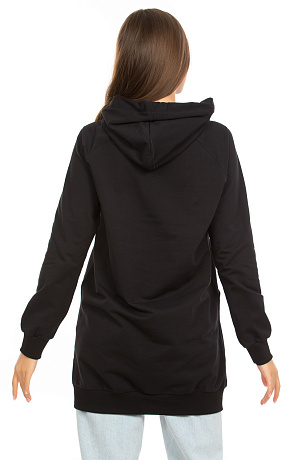 BALDININI A1DFL05A NERO Худи женское BALDININI цвет Черный