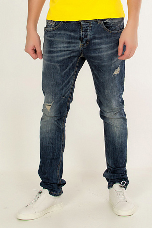 TYHO JEANS 203 Джинсы мужские CHEERDUCK цвет Синий