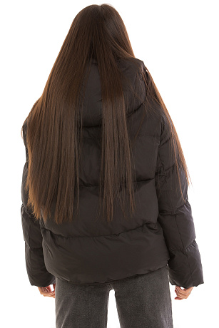 CHEERDUCK/YA 8823-11 ЧЕРНЫЙ Пуховик женский CHEERDUCK цвет Черный