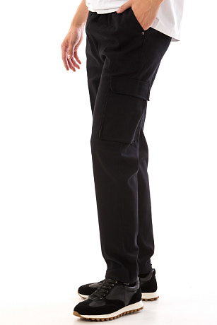 CHEERDUCK/AZ Б-52 ЧЕРНЫЙ Брюки мужские CHEERDUCK цвет Черный
