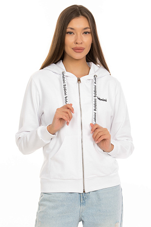 BALDININI A1DFL01A BIANCO Худи женское BALDININI цвет Белый
