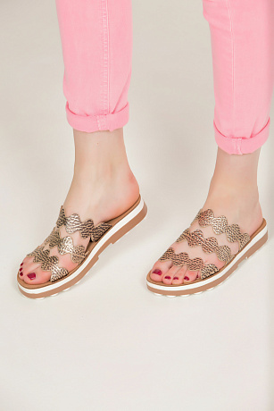 Сабо FANTASY SANDALS цвет Серебристый