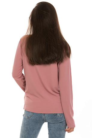 YY.SHOP 1172 РОЗОВ. Водолазка женская CHEERDUCK цвет Розовый