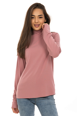 YY.SHOP 1172 РОЗОВ. Водолазка женская CHEERDUCK цвет Розовый
