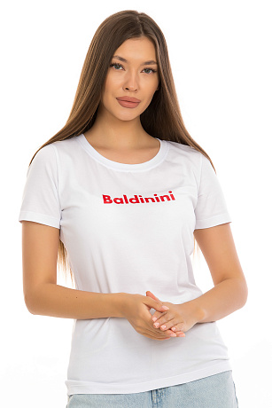 BALDININI A1DTS01B BIANCO Футболка женская BALDININI цвет Белый