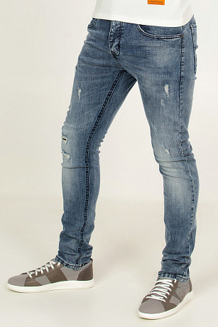 TYHO JEANS 166 Джинсы мужские CHEERDUCK цвет Синий