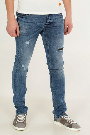 TYHO JEANS 222 Джинсы мужские CHEERDUCK цвет Синий