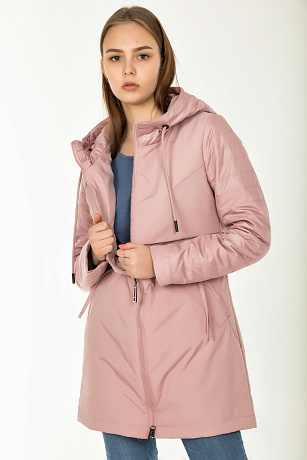 GRACE 2018103 PINK Куртка удлиненная GRACE цвет Розовый