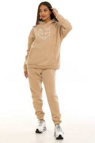 CHEERDUCK/FIR 5260 БЕЖЕВЫЙ Костюм спортивный CHEERDUCK цвет Бежевый