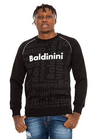 BALDININI FLU04 NERO Свитшот мужской BALDININI цвет Черный