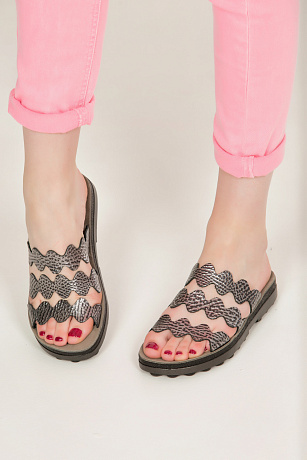 Сабо FANTASY SANDALS цвет Серебристый