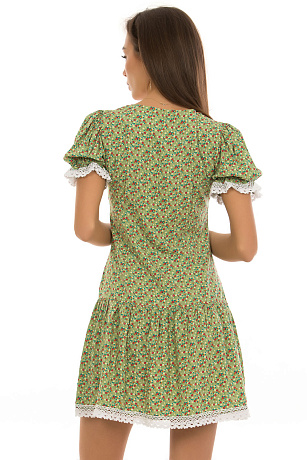 CHEERDUCK/Charm 7548 ЗЕЛЕНЫЙ Платье  CHEERDUCK цвет Зеленый
