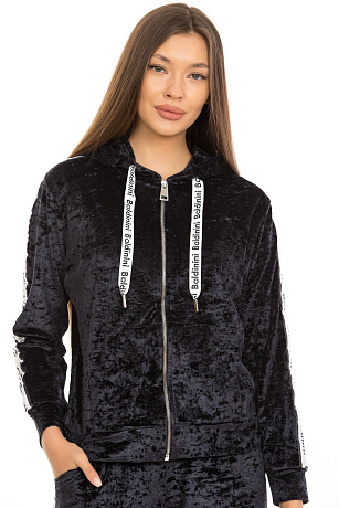 BALDININI A1DFL07A NERO Кофта женская BALDININI цвет Черный