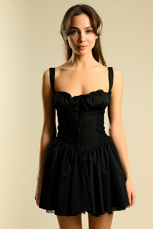 BELLABOA 302 BLACK Платье женское BELLABOA цвет Черный