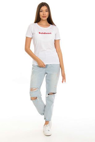 BALDININI A1DTS01B BIANCO Футболка женская BALDININI цвет Белый