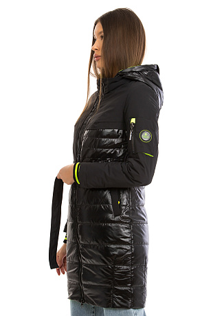 GRACE 8023 ЧЕРН. Плащ женский GRACE цвет Черный