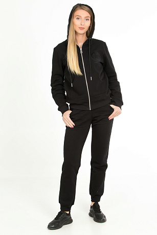 BALDININI AFWR14001 BLACK Худи женское BALDININI цвет Черный