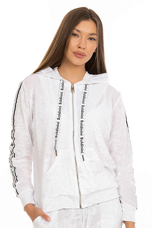 BALDININI A1DFL07A BIANCO Кофта женская BALDININI цвет Белый