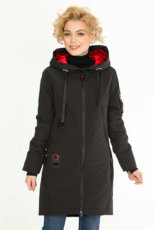 GRACE 1506 ЧЕРН. Плащ женский GRACE цвет Черный