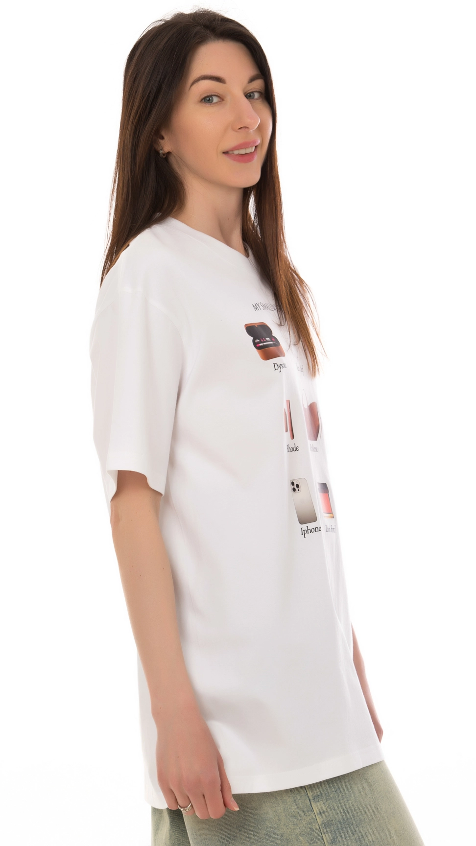 CHEERDUCK/AZ 641 БЕЛЫЙ Футболка женская